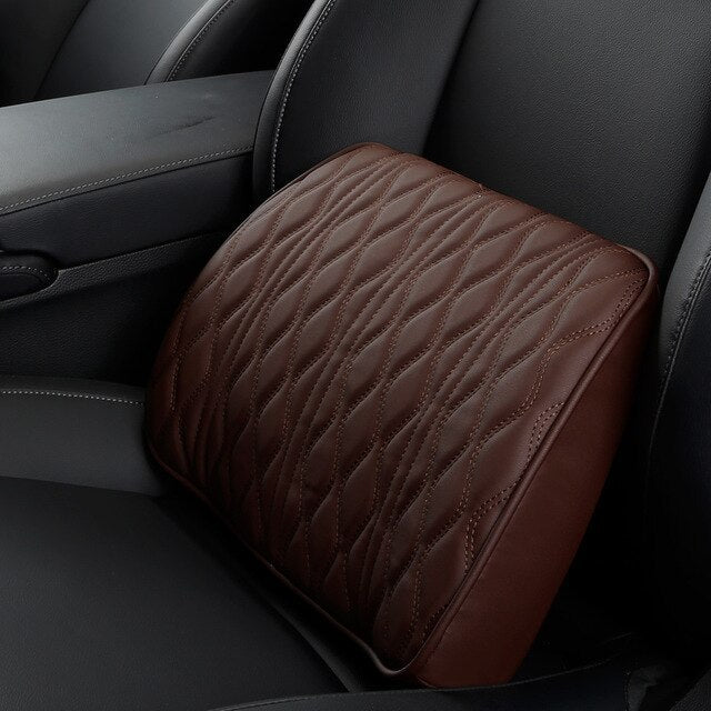Car headrest, car neck pillow, backrest, car seat, universal car lumbar support set - Enfance-Heureuse