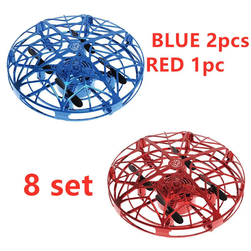 Vuelo Helicóptero Mini Drone UFO RC Drone Aviones de inducción por infrarrojos