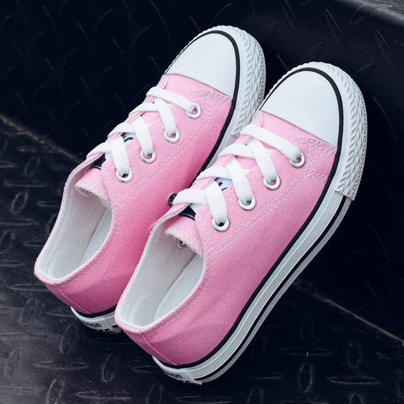 New canvas shoes children sneakers 