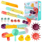 Enfants Jouets Pour le Bain Mur Ventouse Marbre Course Courent Piste Salle De Bains Baignoire Bébé Jouer Jeux D'eau Jouet Kit pour Enfants - Enfance-Heureuse