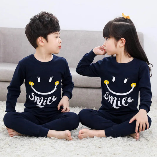 Children's pajamas women's long sleeves 