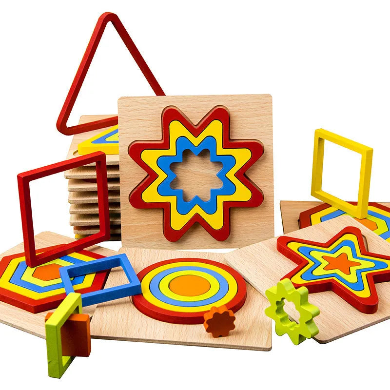 Géométrie Cognitive Jouets - Enfance-Heureuse