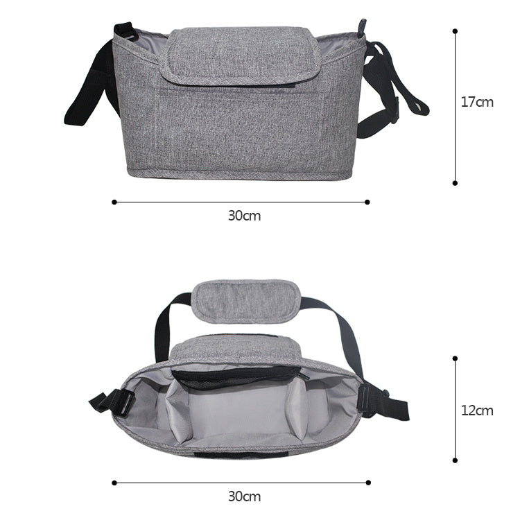 Multifunctional large capacity baby carriage bag