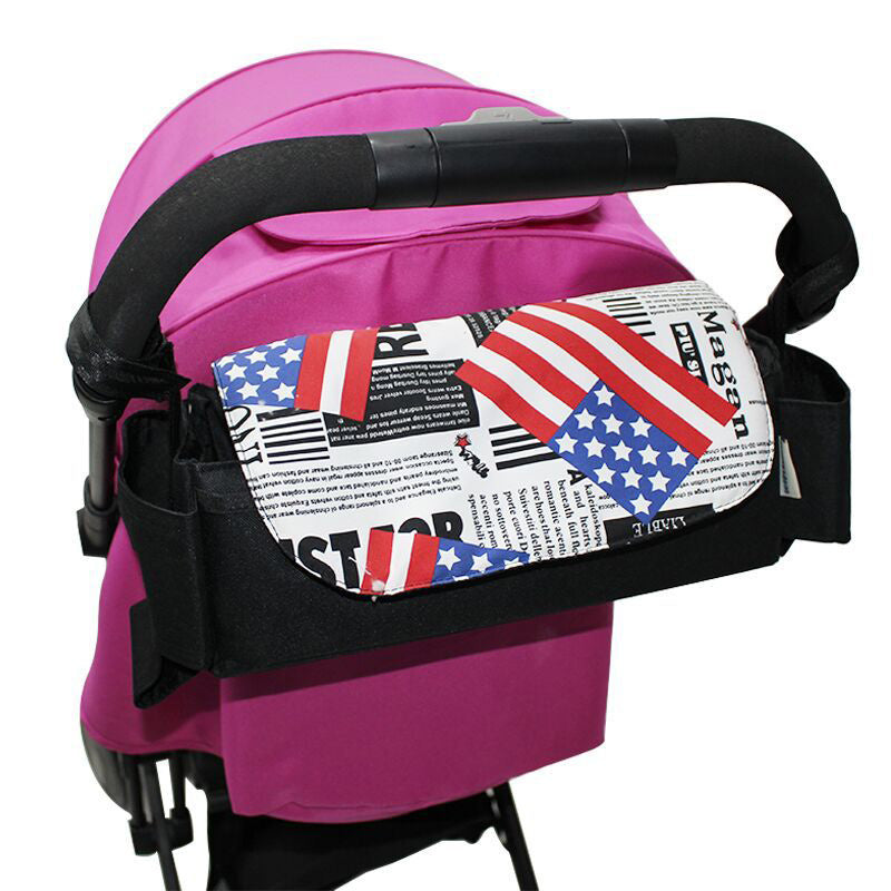 Multifunctional large capacity baby carriage bag