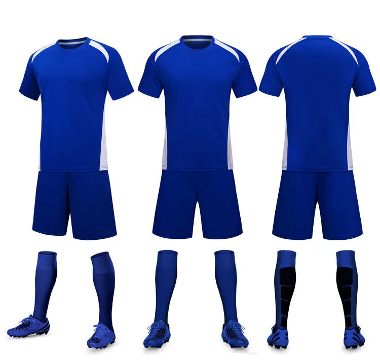 Adultes et enfants costume de formation de football