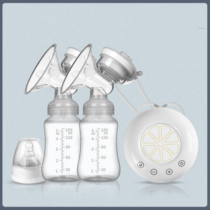 USB plug-in bilateral breast pump, electric breast pump, automatic breast pump