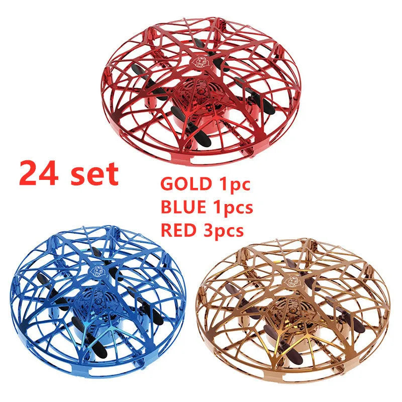 Vuelo Helicóptero Mini Drone UFO RC Drone Aviones de inducción por infrarrojos