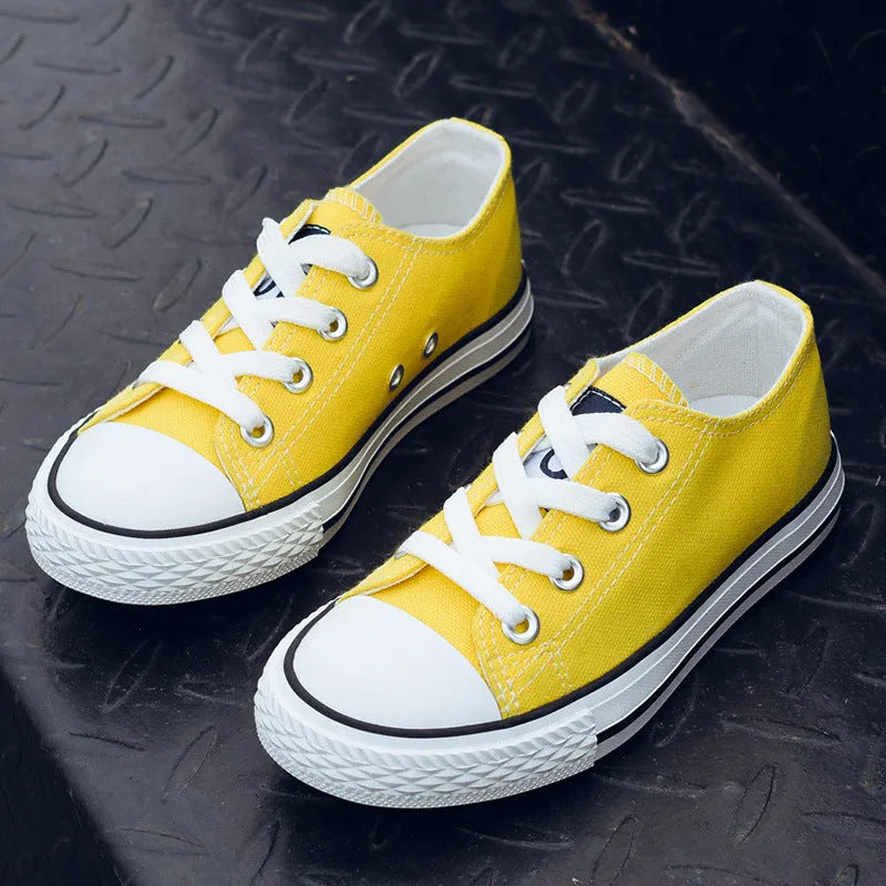 New canvas shoes children sneakers 