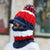 Women's plush thick woolen hat earmuffs