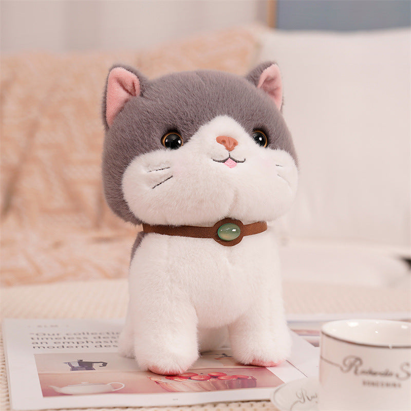 Creative Cute Simulation Cat Fighting Dog Doll Toys