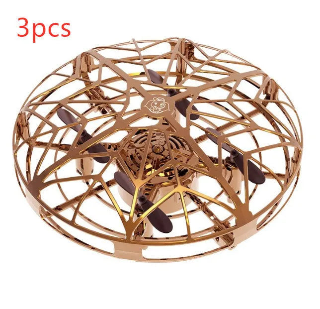 Vuelo Helicóptero Mini Drone UFO RC Drone Aviones de inducción por infrarrojos