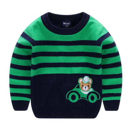 Korean boy sweater - Enfance-Heureuse