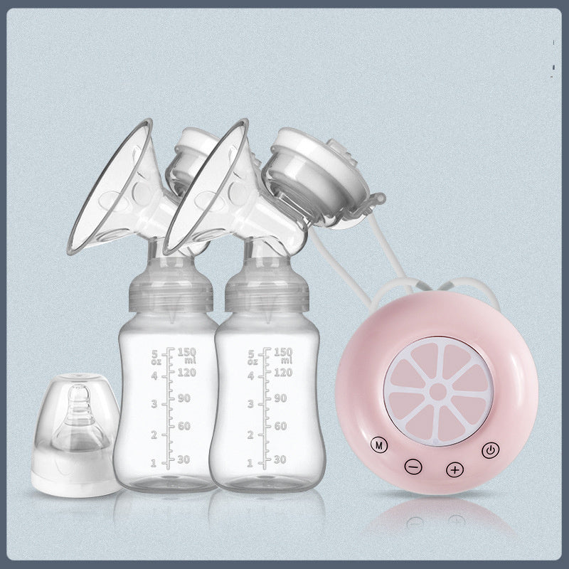 USB plug-in bilateral breast pump, electric breast pump, automatic breast pump