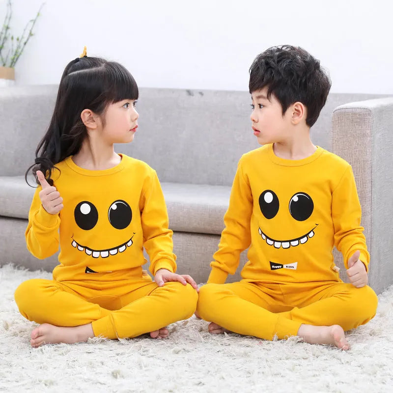 Children's pajamas women's long sleeves 