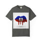Haiti Flag Drip T-Shirt — Haitian Pride Graphic Tee