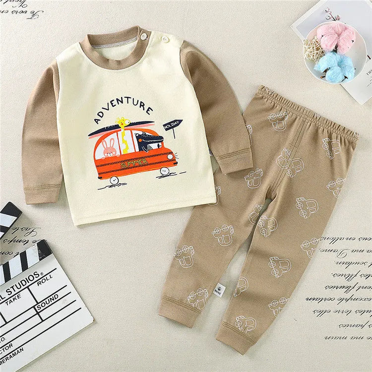 Children's Clothing And Children's Underwear Set In Pure Cotton 