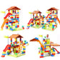 Enfants puzzle de blocs de construction, garçons et filles, ville bébé, enfants de jouets, jouets de la petite enfance - Enfance-Heureuse