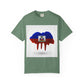 Haiti Flag Drip T-Shirt — Haitian Pride Graphic Tee