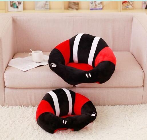 Infant Safety Seat Child Portable Eating Chair Plush Toy Baby Learning Sitting Sofa Dining Chair Stool