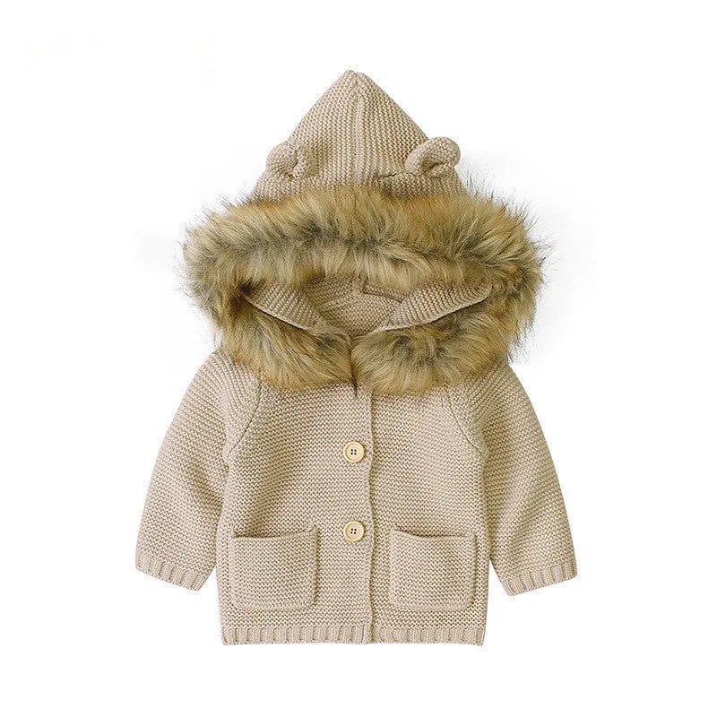 Children's warm sweater - Enfance-Heureuse