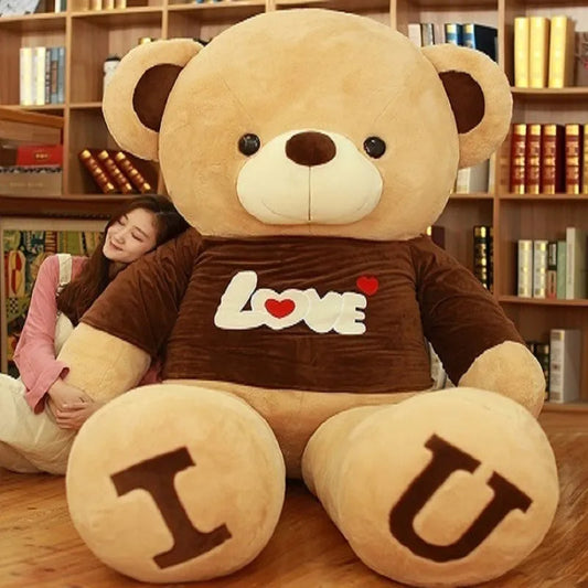 Coeur Oreiller Ours En Peluche Jouet Cadeau du Jour de Valentine - Enfance-Heureuse