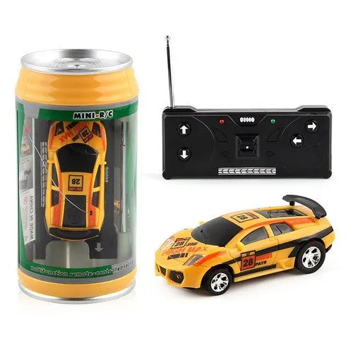 Coke Can Mini RC Radio Remote Control Micro Voiture De Course 4 Fréquences