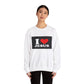 I Love Jesus Crewneck Sweatshirt - Unisex Heavy Blend - Enfance-Heureuse