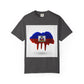Haiti Flag Drip T-Shirt — Haitian Pride Graphic Tee