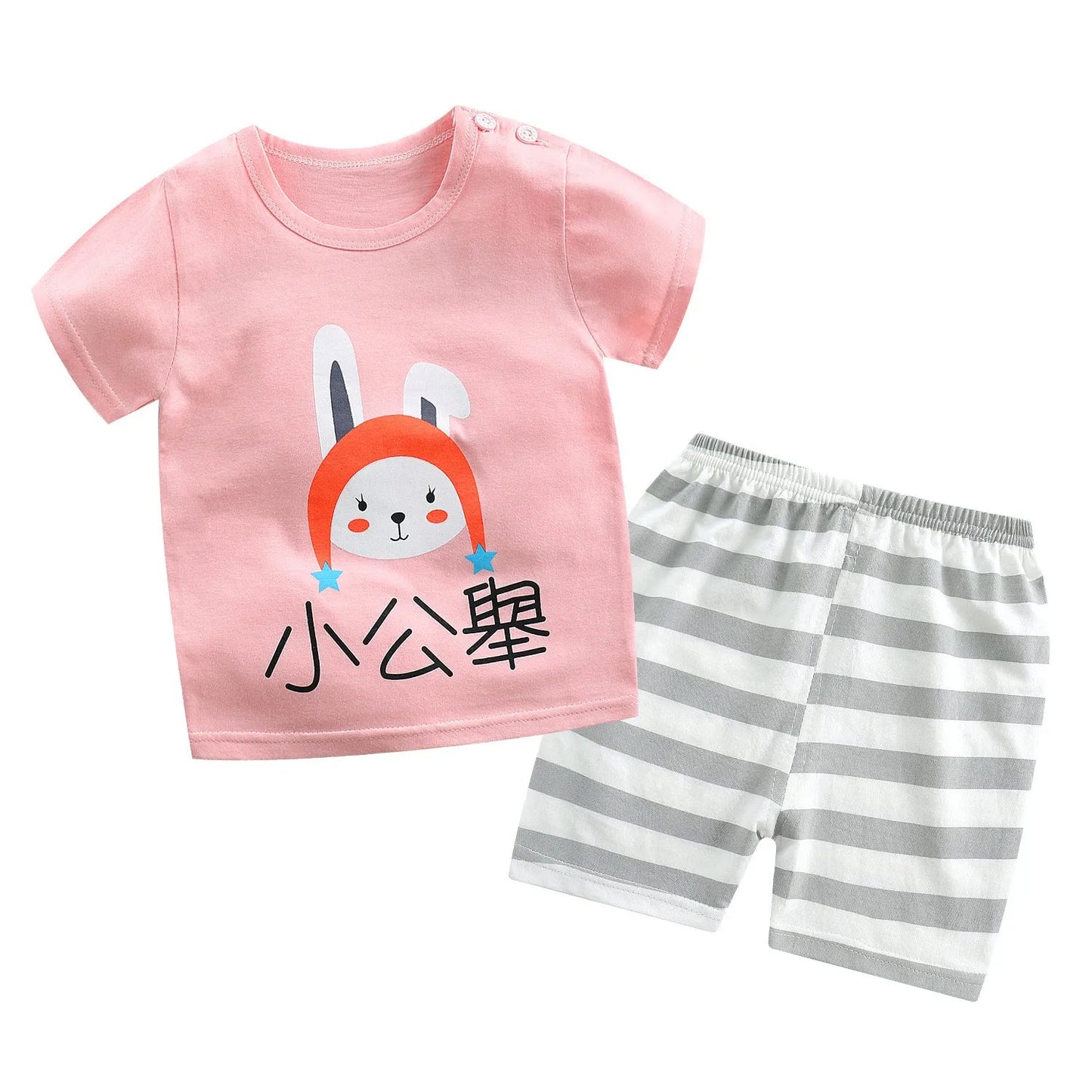 Cotton T-shirt Women  Treasure Summer Shorts Baby Clothes Manufacturer