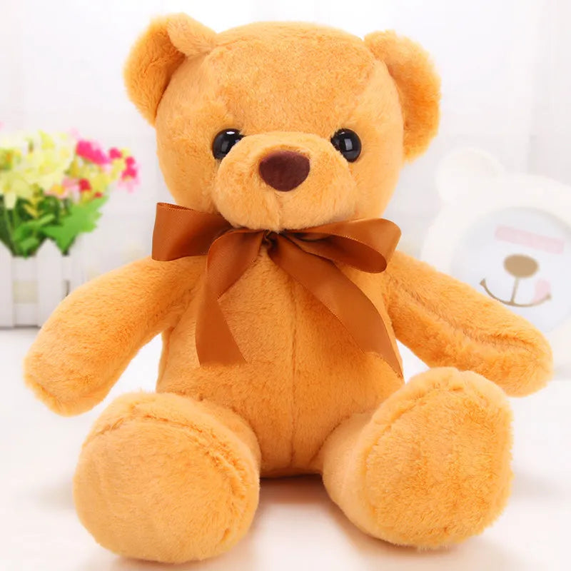 Small Bear Plush Bear Hug bBar Plush Plush Toy Panda Doll Bear Puppet Doll Girl