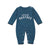Male Alphabet Long Sleeved Romper Newborn Baby Jumpsuit Female Baby Casual Romper - Enfance-Heureuse