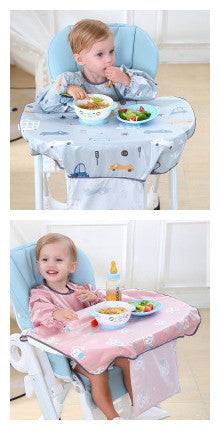 Baby Eating Dining Chair Bib Cover Anti-Dirty Feeding Clothing Gown