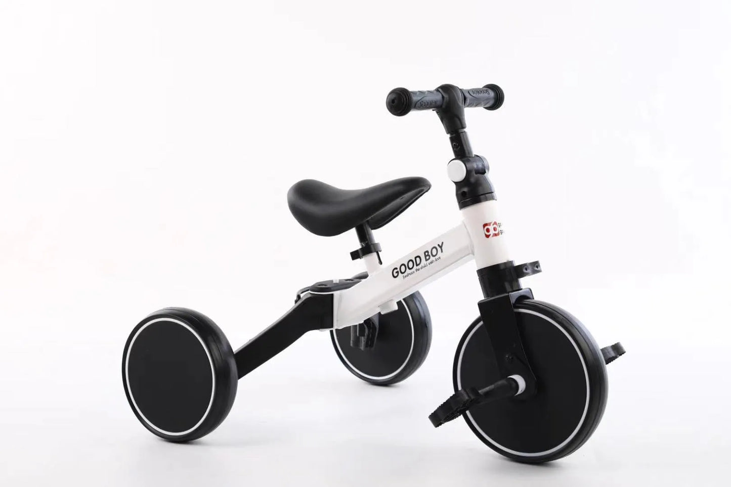 En plastique Aucun-pédale Bébé Enfants Push Équilibre Vélo Trois Roues Tricycle Bébé Mini Vélo Équilibre