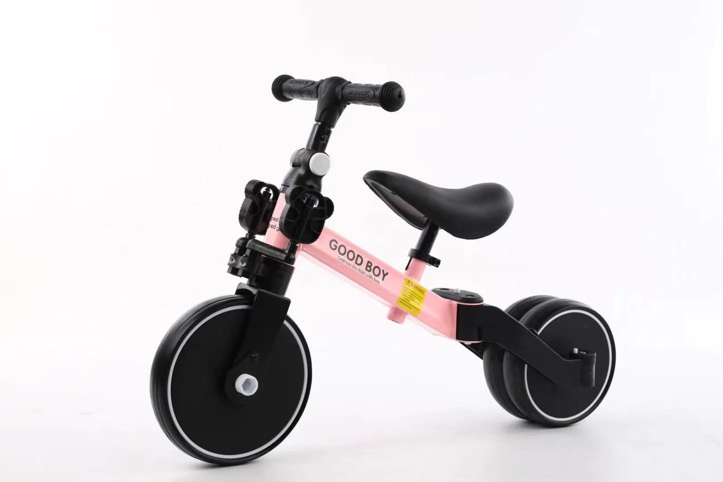 En plastique Aucun-pédale Bébé Enfants Push Équilibre Vélo Trois Roues Tricycle Bébé Mini Vélo Équilibre