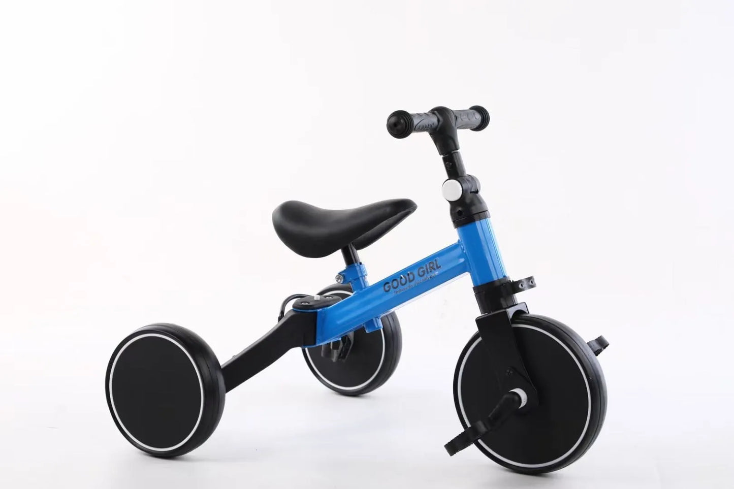 En plastique Aucun-pédale Bébé Enfants Push Équilibre Vélo Trois Roues Tricycle Bébé Mini Vélo Équilibre