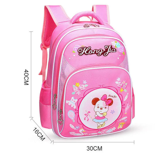 Lowing Negative Ridge Lightening Cartoon School Bag - Enfance-Heureuse