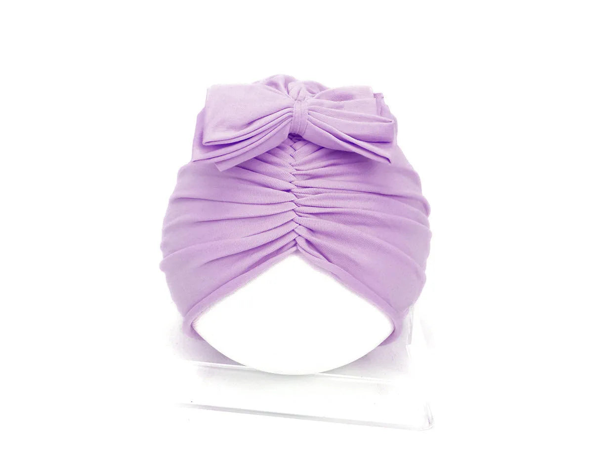 Mignon Bébé Chapeau Nouveau-Né Doux Bébé Fille Chapeau Turban Infantile Bébé enfant Capuchon Bonnet Headwraps