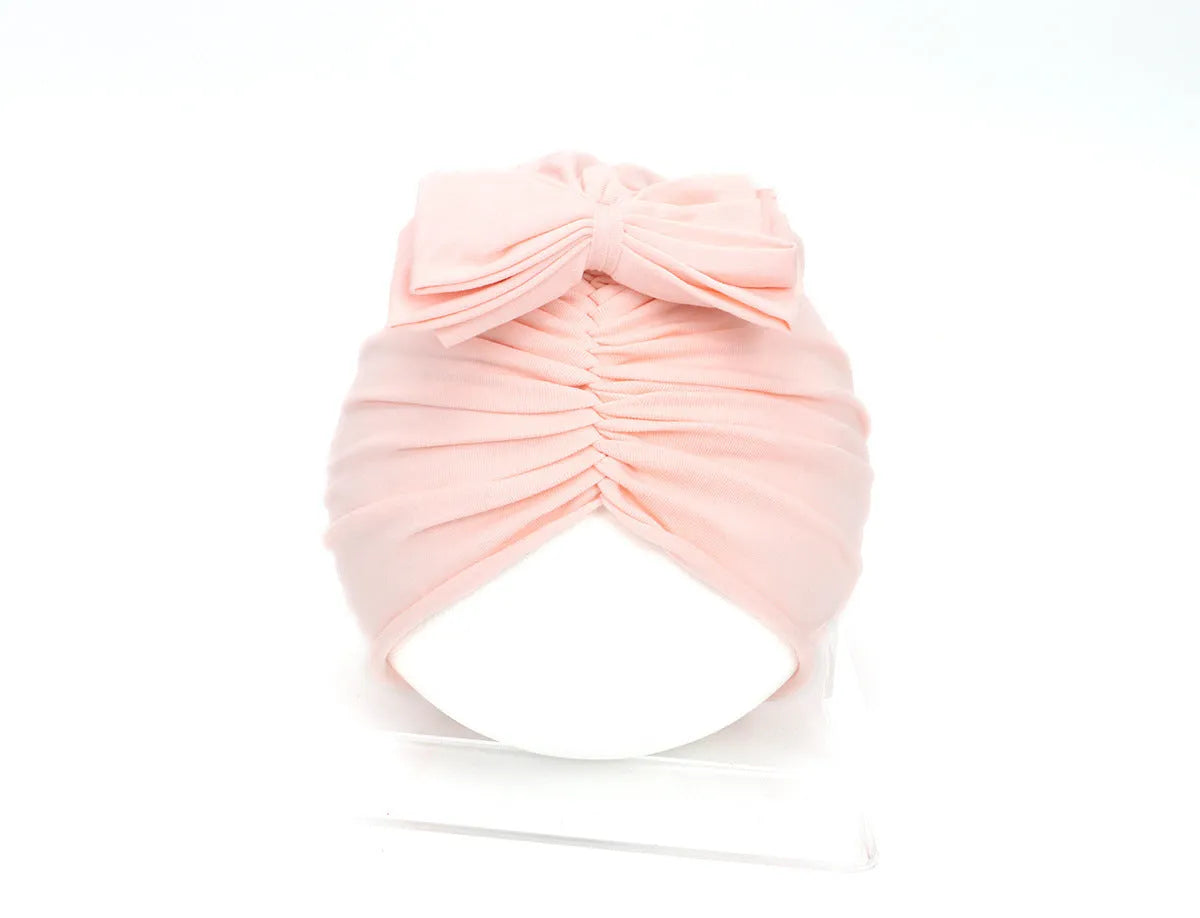 Mignon Bébé Chapeau Nouveau-Né Doux Bébé Fille Chapeau Turban Infantile Bébé enfant Capuchon Bonnet Headwraps - Enfance-Heureuse