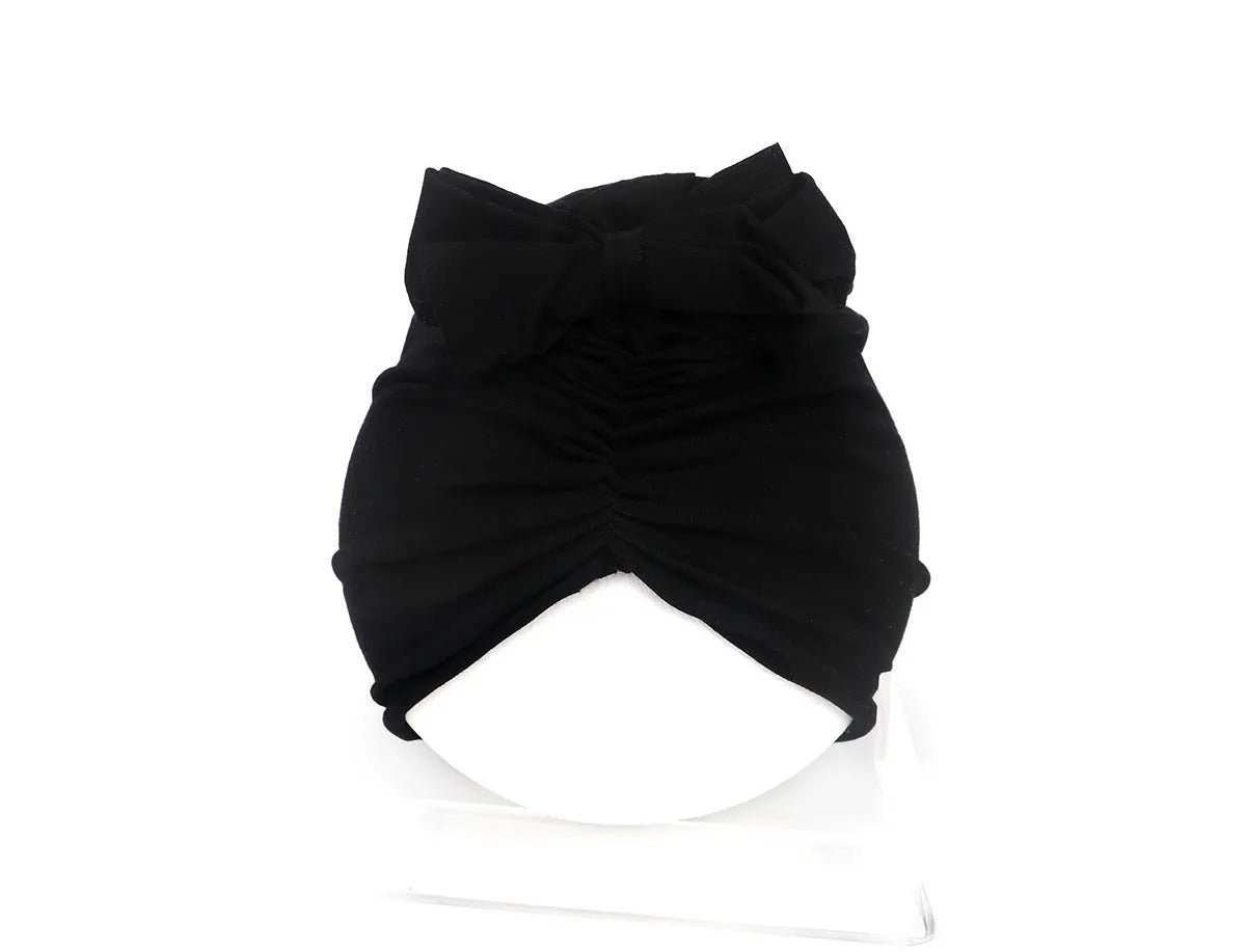 Mignon Bébé Chapeau Nouveau-Né Doux Bébé Fille Chapeau Turban Infantile Bébé enfant Capuchon Bonnet Headwraps