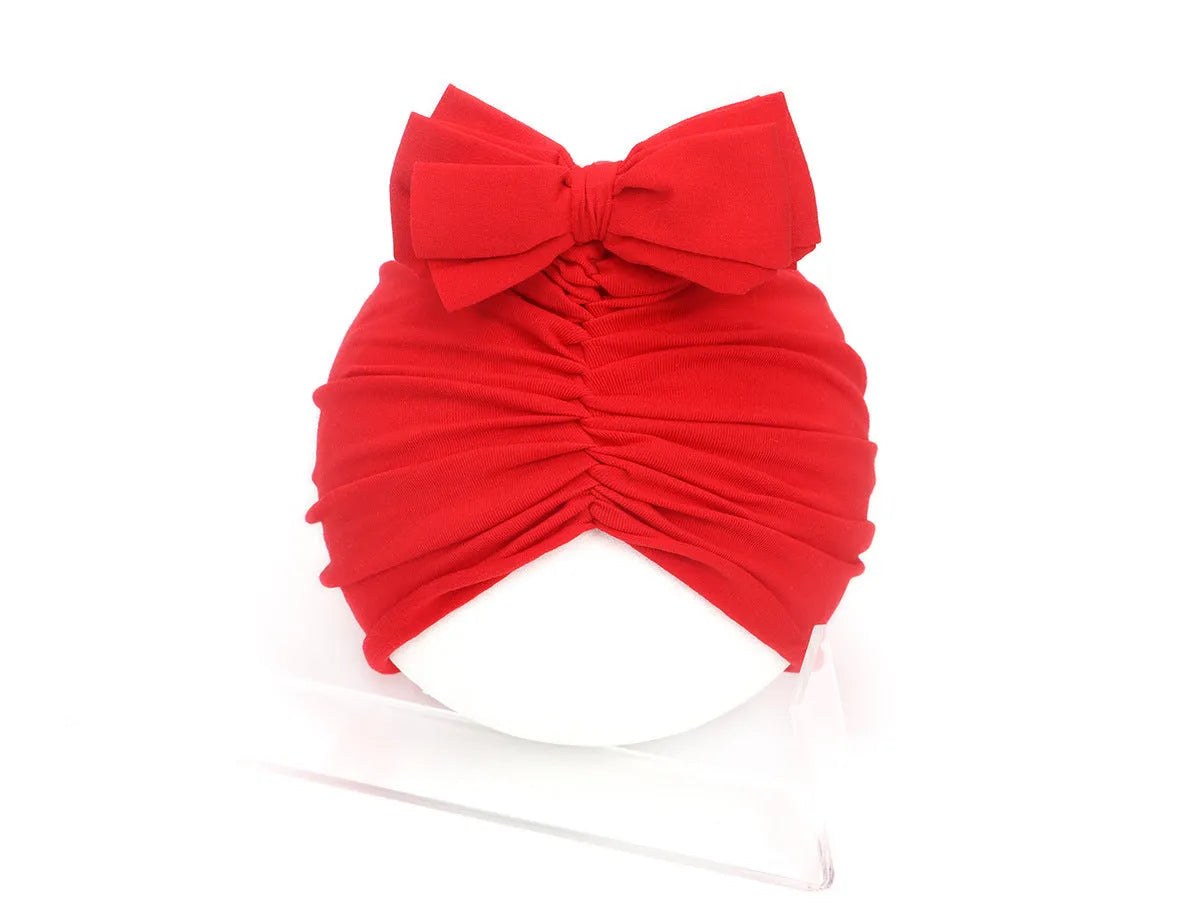 Mignon Bébé Chapeau Nouveau-Né Doux Bébé Fille Chapeau Turban Infantile Bébé enfant Capuchon Bonnet Headwraps