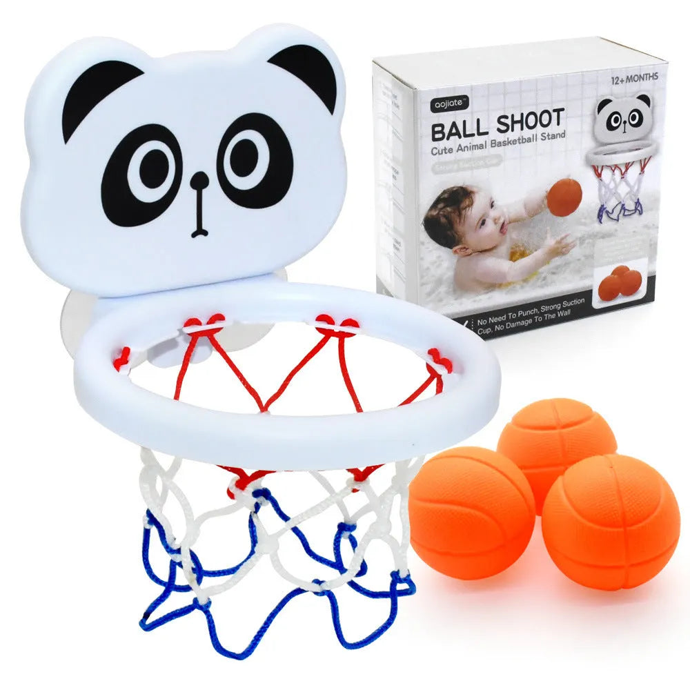 Children's Bathroom Sucker Basketball Hoop Baby Shooting Toy