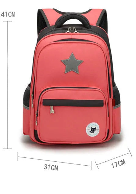 Seven Star Fox Primary School Boys and Girls Children School Bags Grade Sixteen School Bag Backpack Custom Printed Logo