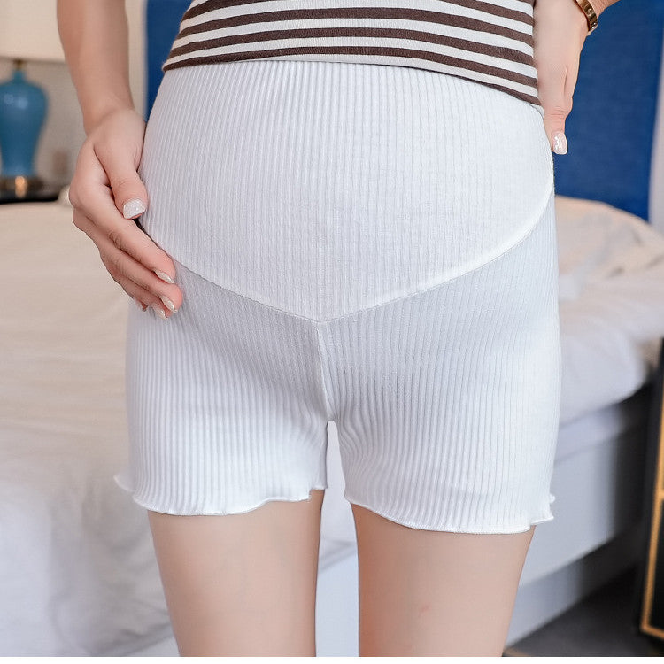 Maternity Wear,Leggings, Low-Waist Shorts, All-Match Safety Pants, Pregnant Women'S Belly Lift Pants