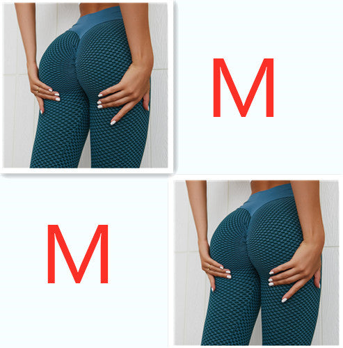 Plaid Leggings Fitness Yoga Pants Women's Seamless High Waist Breathable Gym Leggings - Enfance-Heureuse
