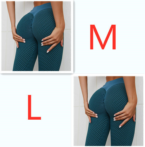Plaid Leggings Fitness Yoga Pants Women's Seamless High Waist Breathable Gym Leggings - Enfance-Heureuse