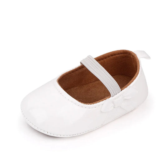 Chaussures En Cuir PU Verser Bebe Fille, Chaussures De Princesse, Solides, UNE Semelle Souple, verser Premiers Pas, Printemps-automne, 2021