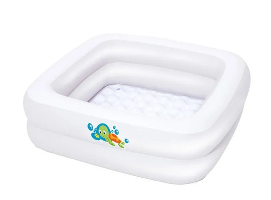 Bébé Baignoire Piscine-Baignoire de Bain Bébé-Produits Infantile Enfant PVC Pataugeoire Carré Chaud-Vente