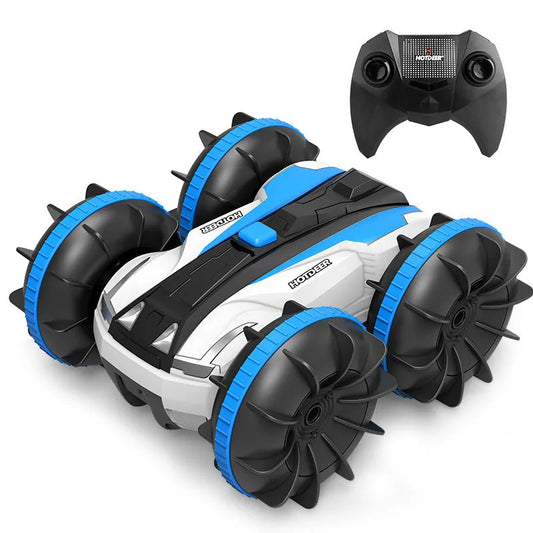 Remote Control Boat Amphibious Car Waterproof Rotate 360 Electric Toy Car For Childrens - Enfance-Heureuse