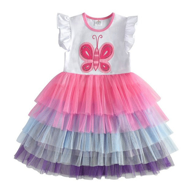 Girls Clothes Summer Princess Dresses Kids Dress - Enfance-Heureuse