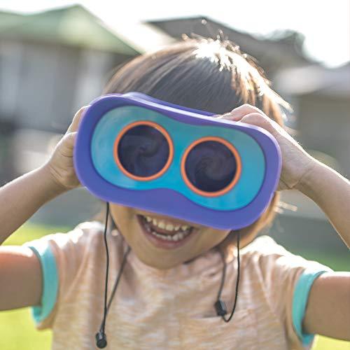 Telescopio binoculares para niños.